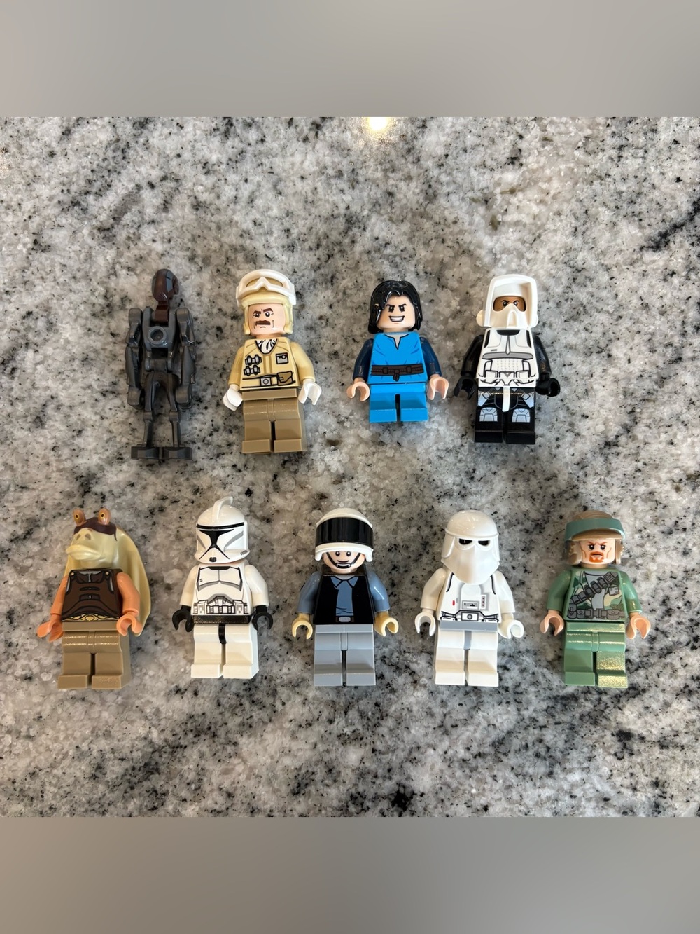 Lot of 9 LEGO Star Wars Minifigures